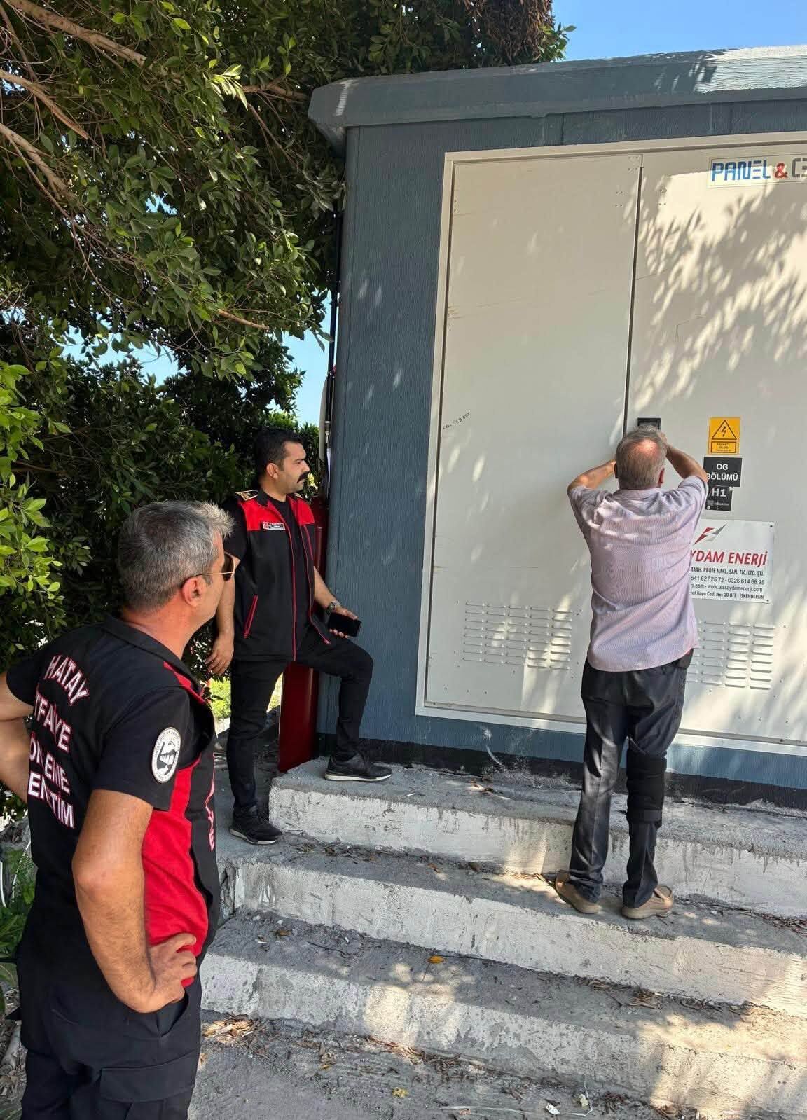 Hatay'da Konaklama Tesislerine Yangın Güvenliği Denetimi6