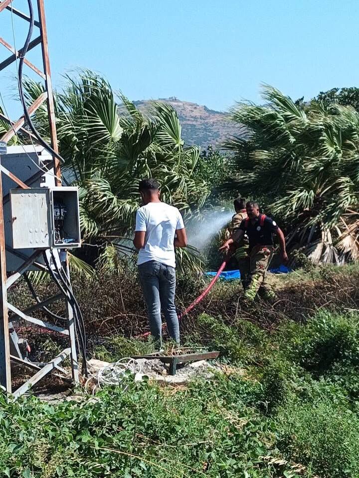 Hatay’da Otluk Alan Ve Trafo Yangını Kısa Sürede Söndürüldü6