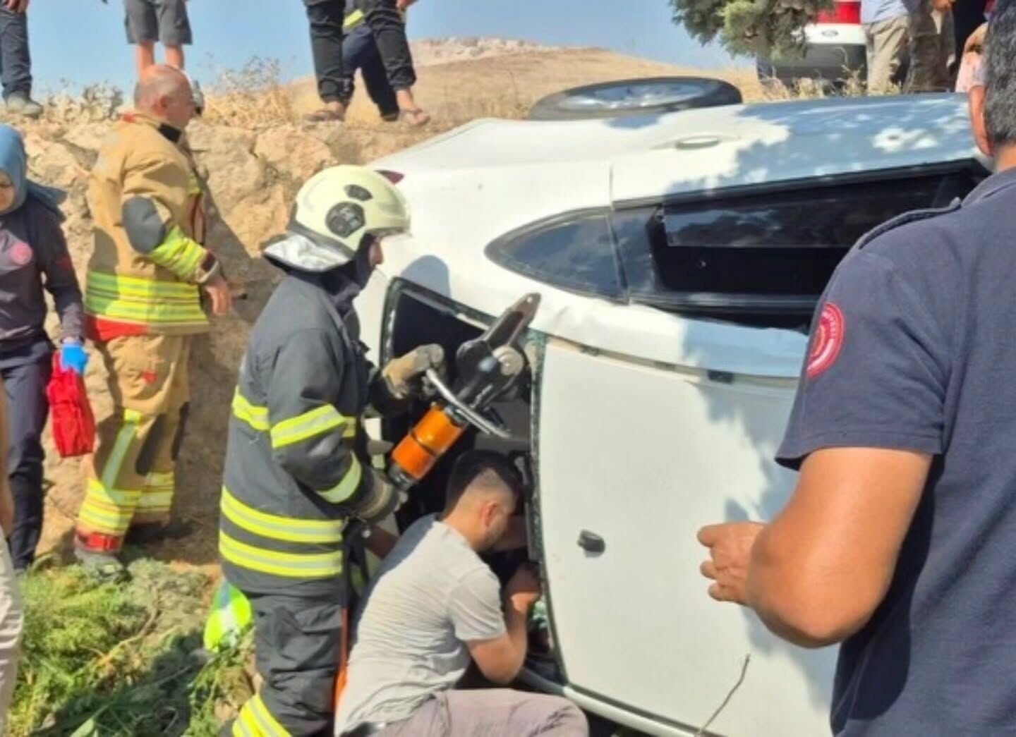 Hatay’da Trafik Kazası 7 Yaralı Hastaneye Kaldırıldı2