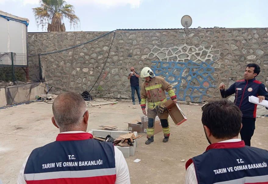 Hbb İtfaiyesi Balıkçılara Yangın Eğitimi Verdi2