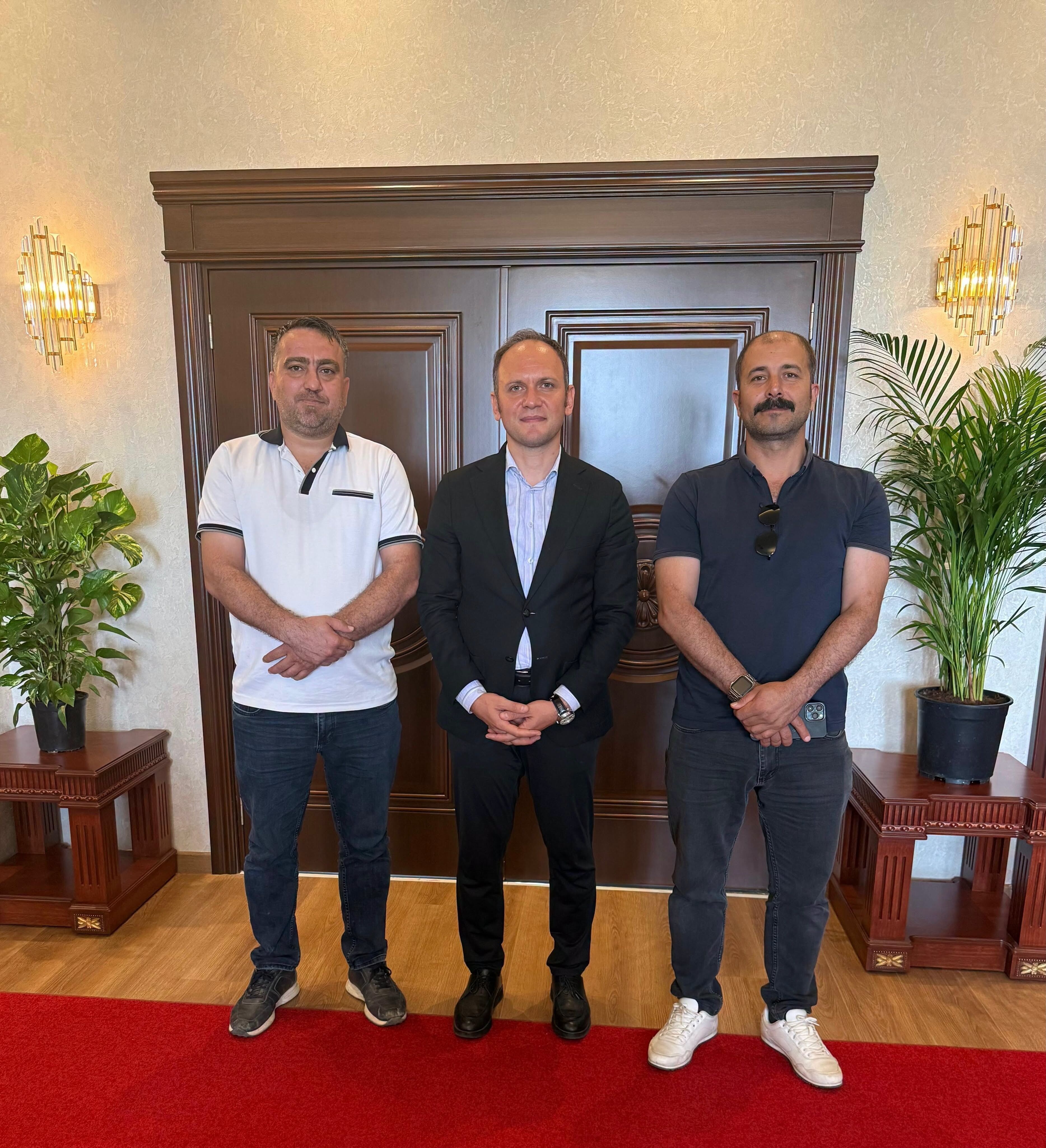 İş İnsanlarından Kaymakam Akpınar'a Ziyaret1