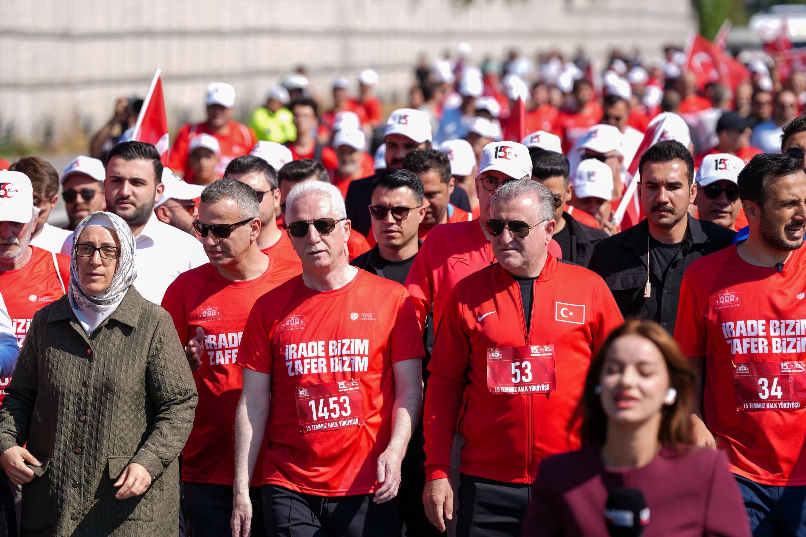İstanbul’da Şehitler İçin Anlamlı Yürüyüş Düzenlendi5