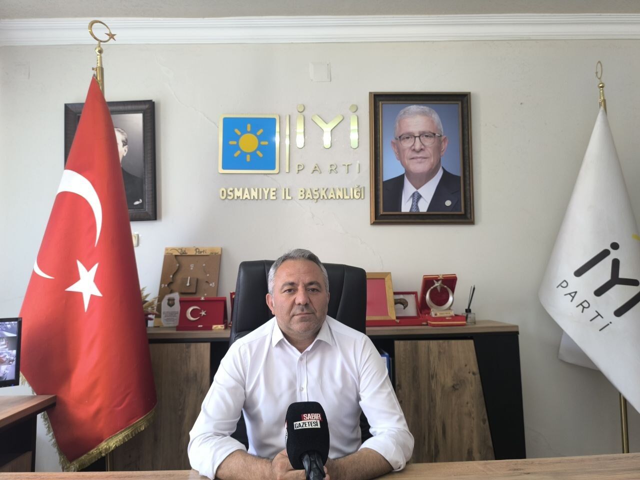 İyi̇ Parti Osmaniye İl Başkanı Serat Kılıç (2)