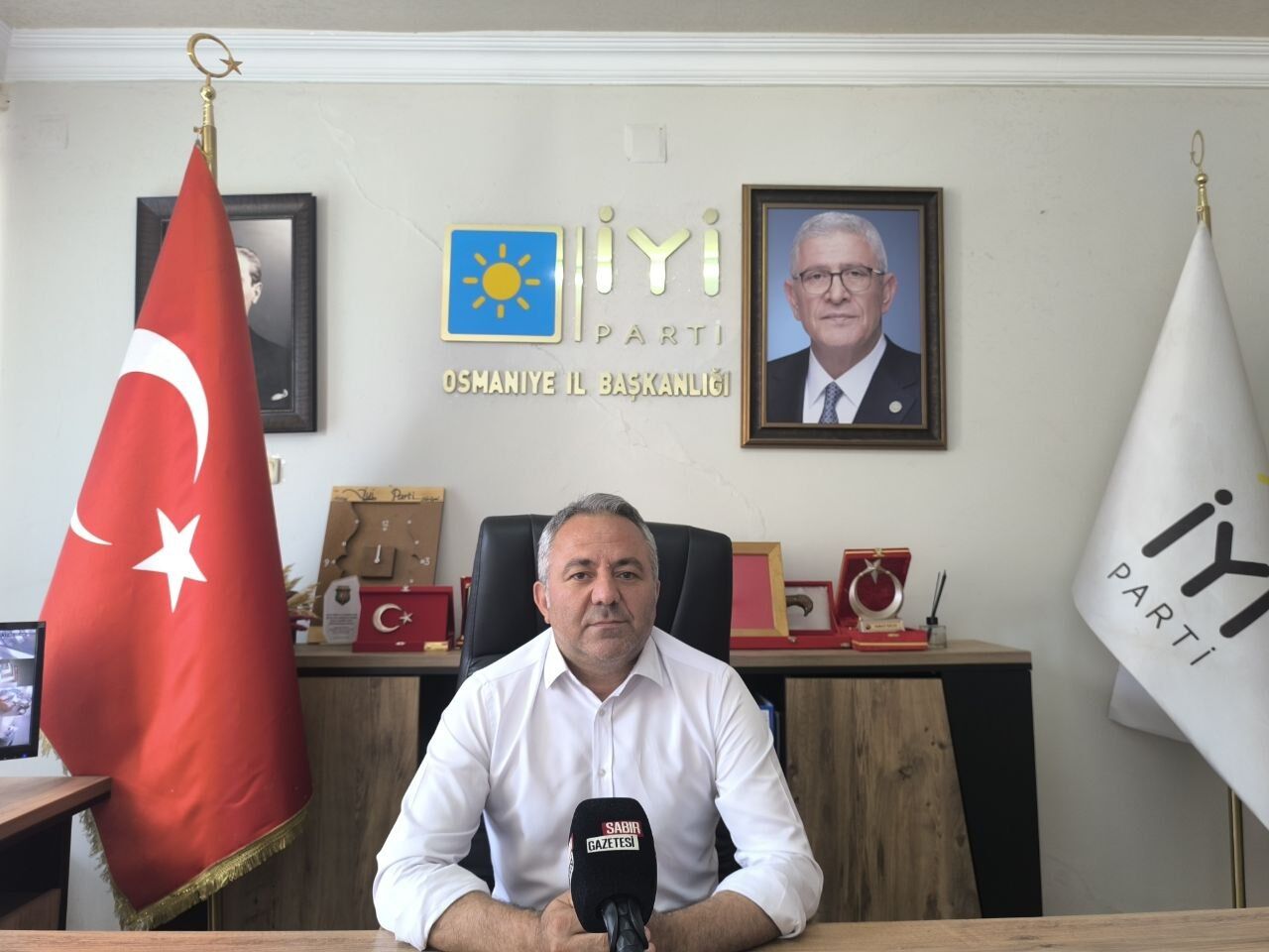 İyi̇ Parti Osmaniye İl Başkanı Serat Kılıç (3)