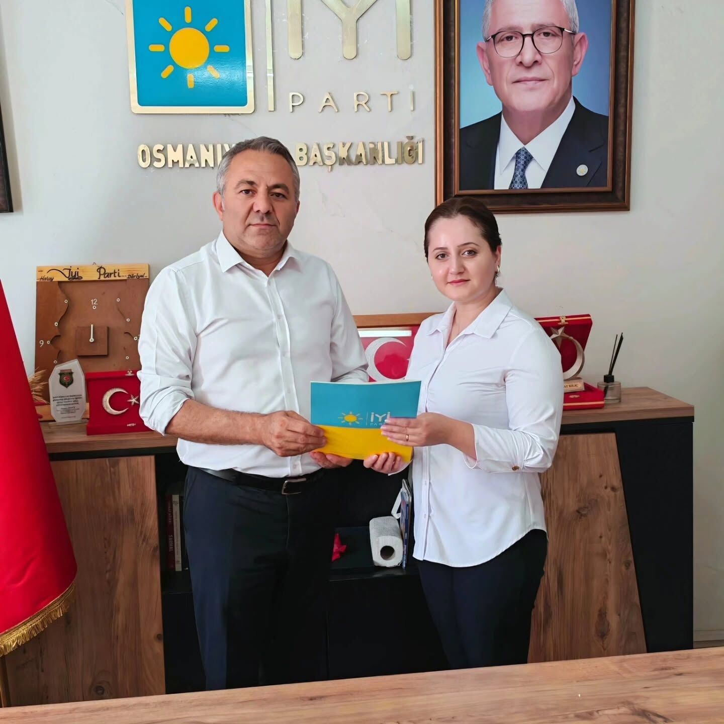 İyi̇ Parti Osmaniye'de Kadın Kollarında Görev Değişimi (2)