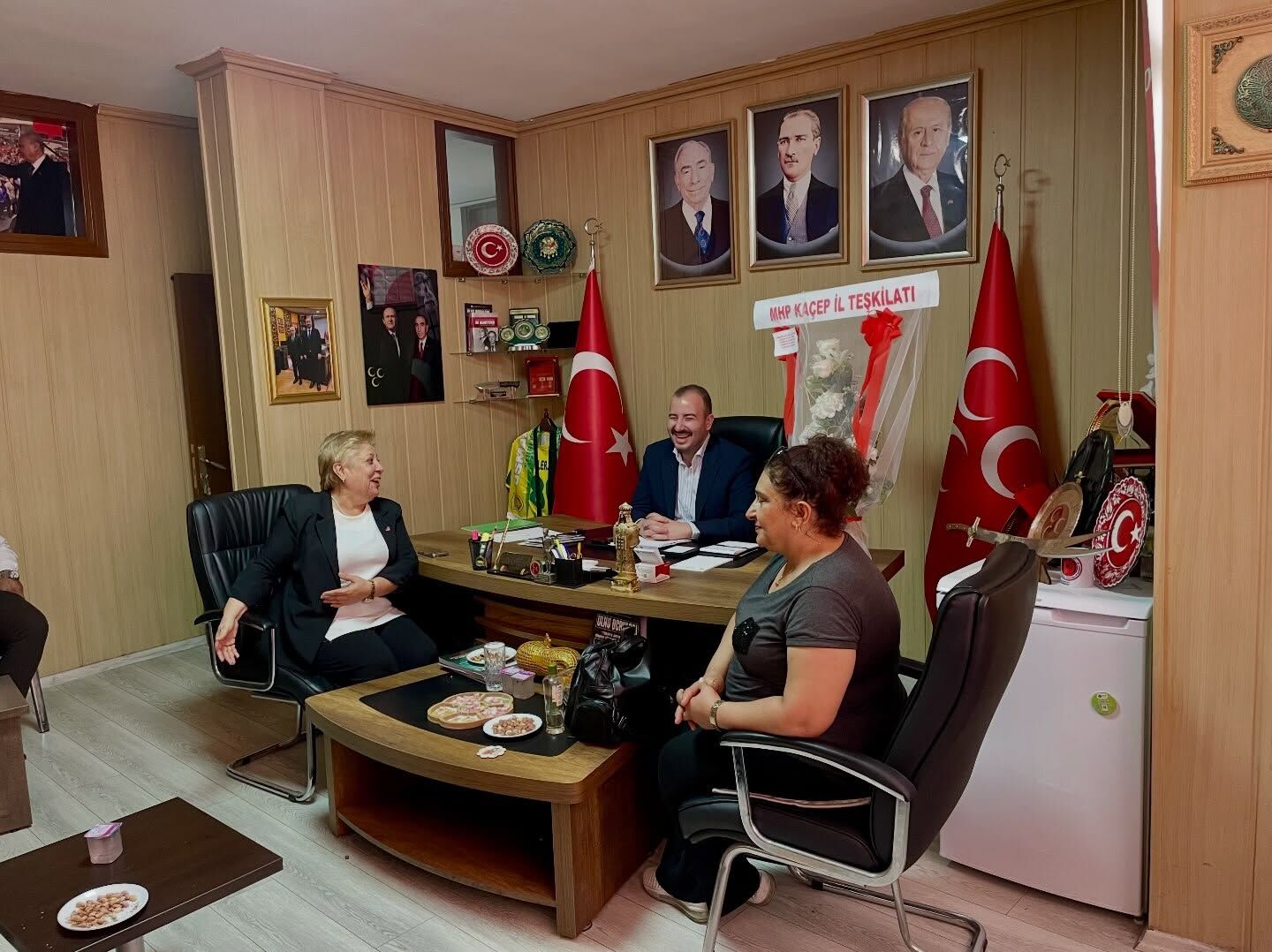 Kaçep’ten Mhp Osmaniye Merkez İlçe’ye Ziyaret2