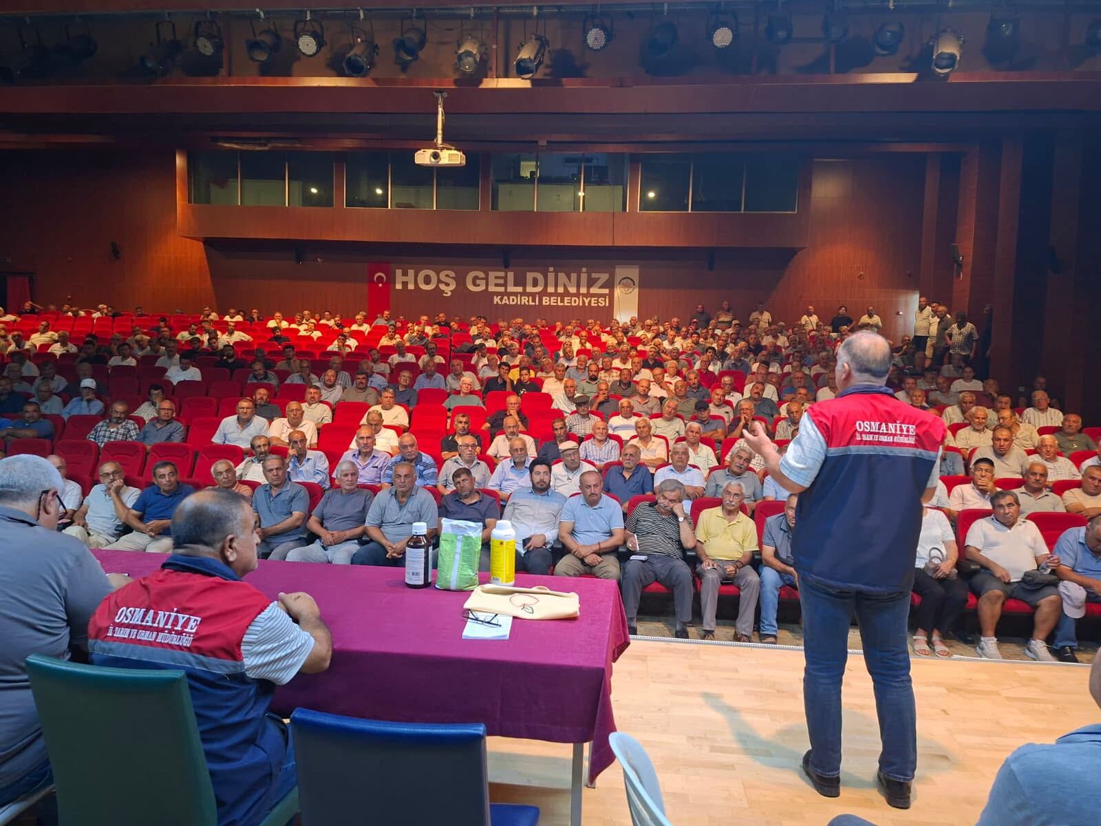 Kadirli’de Çiftçilere Bitki Koruma Eğitimi Verildi4