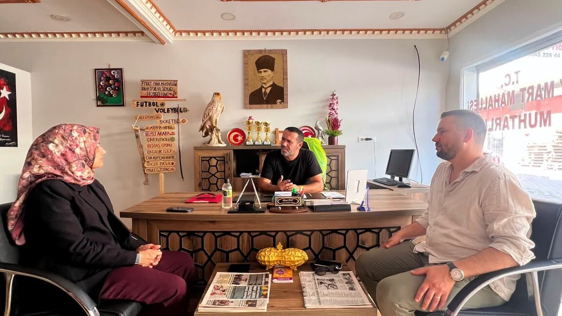 Kadirli'de Muhtarlarla Sosyal Destek Çalışmaları Görüşüldü2