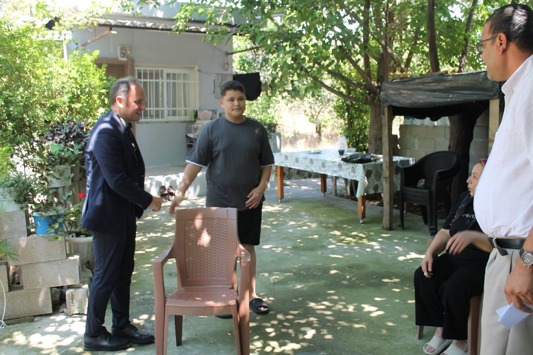 Kaymakam Akpınar Seval Esen Ve Buse Aslan’ı Ziyaret Etti6