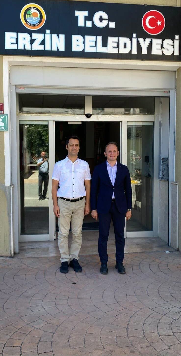 Kaymakam Akpınar'dan Başkan Elmasoğlu'na iadeiziyaret