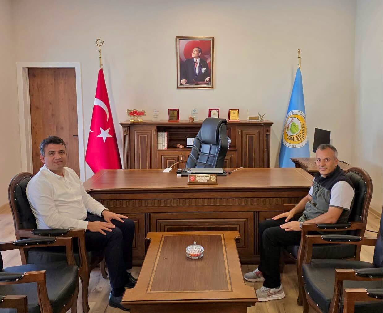 Kaymakam Mehmet Keklik'ten Orman İşletme Müdürlüğüne Ziyaret