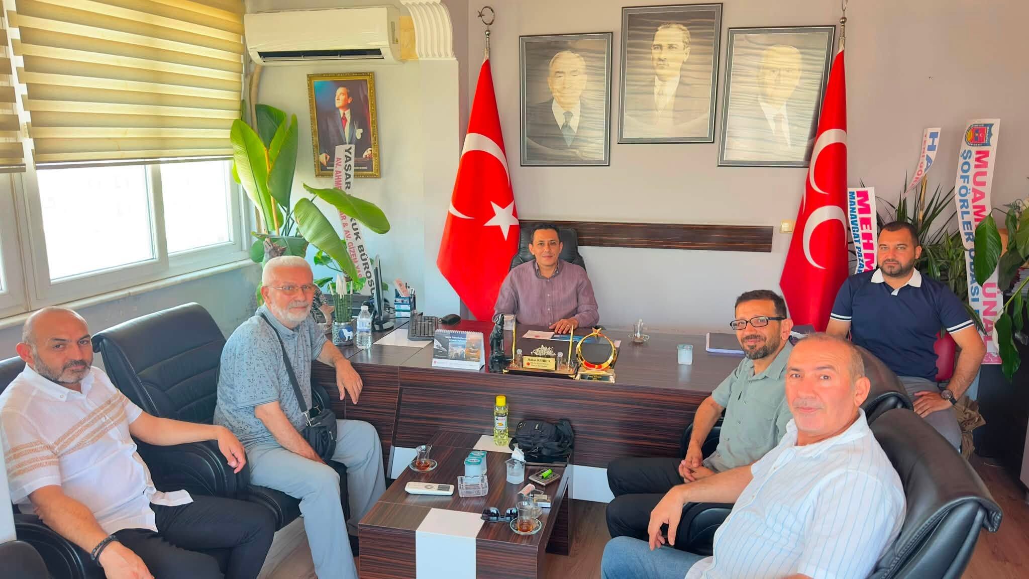 Konya Derneğinden Mhp Ziyareti (1)