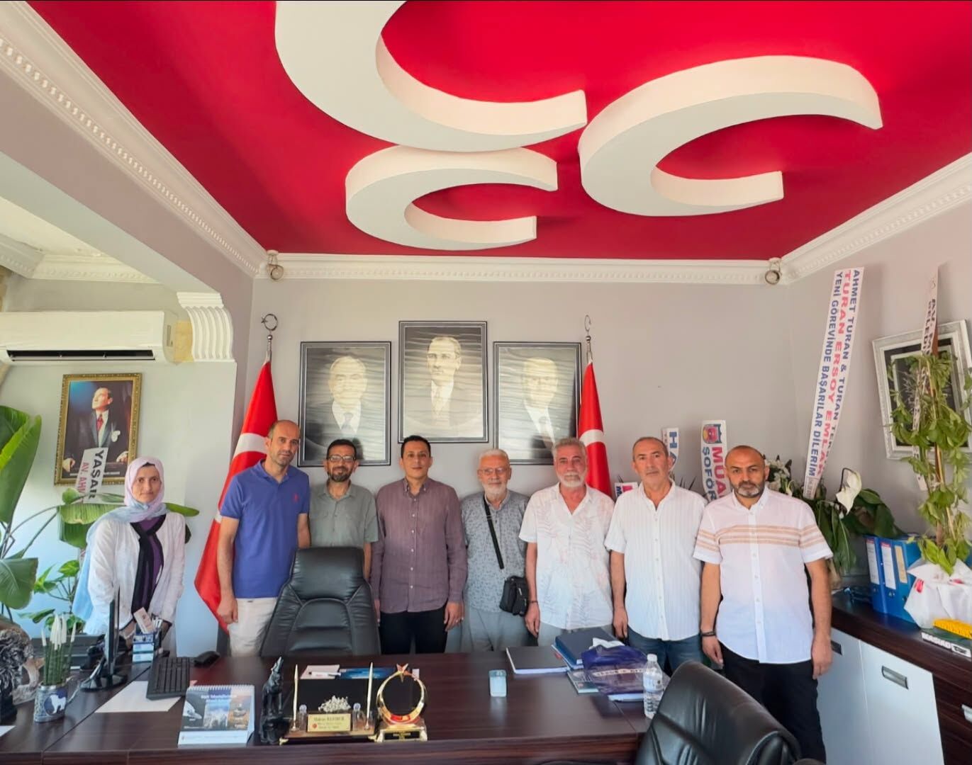 Konya Derneğinden Mhp Ziyareti (2)