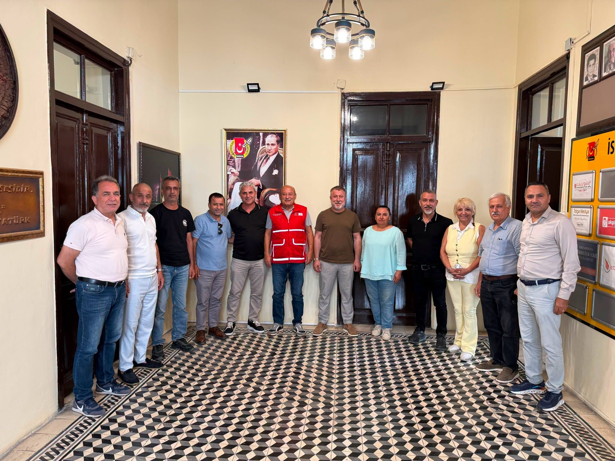 Kızılay'dan İskenderun Gazeteciler Cemiyeti'ne Ziyaret