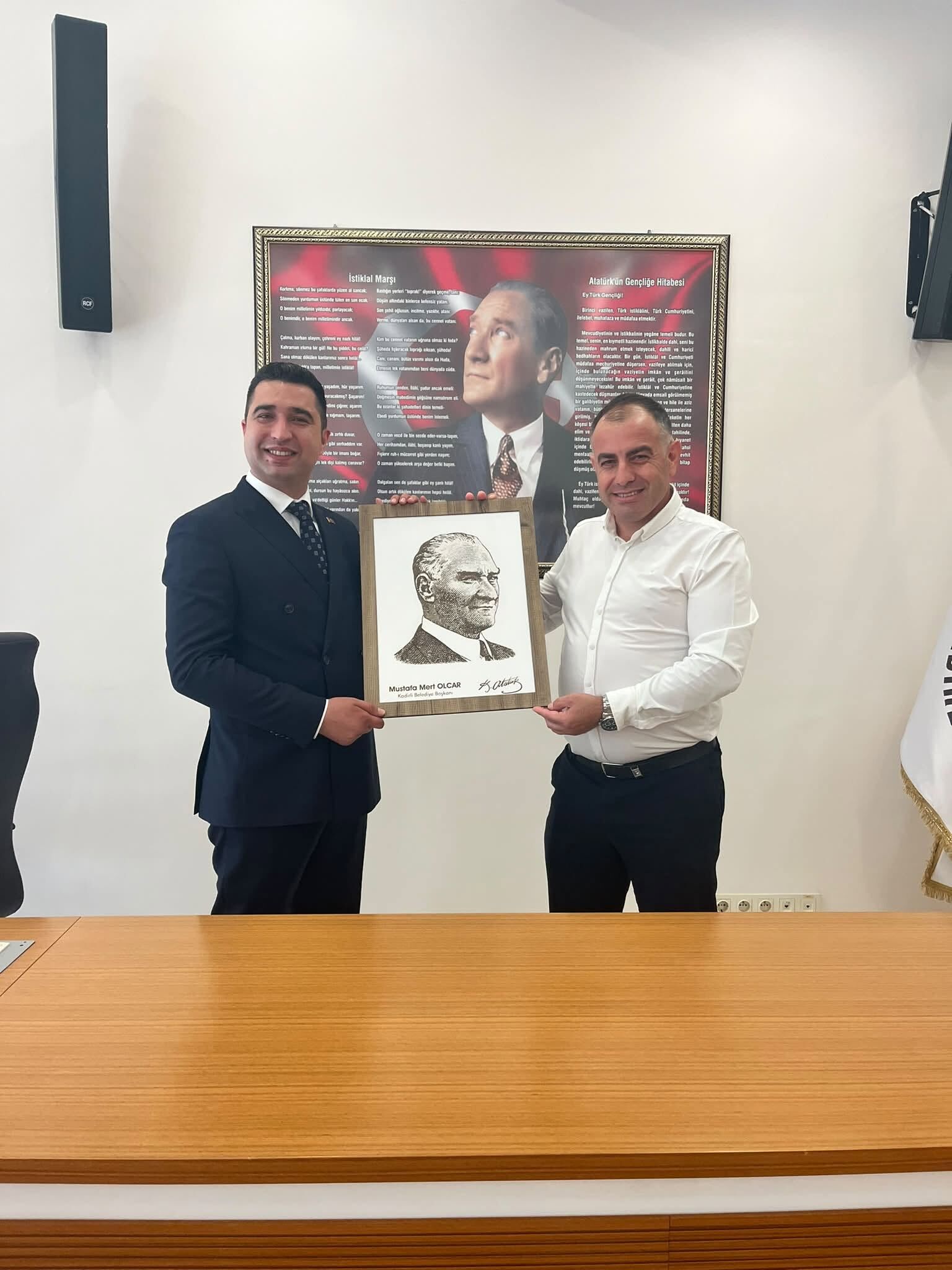 Mahmut Yaş'tan Başkan Olcar'a Destek Mesajı