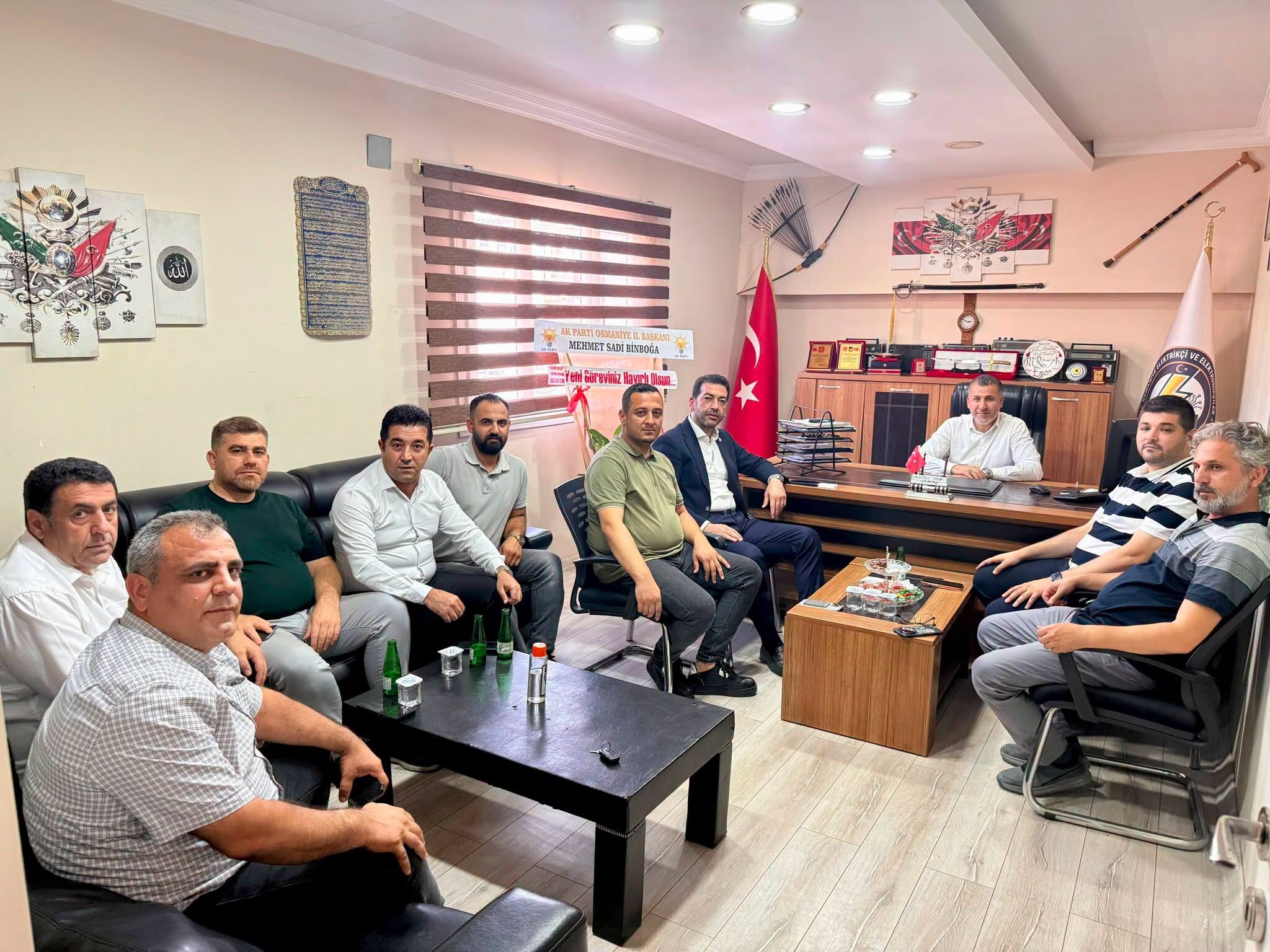 Mehmet Sadi Binboğa’dan Esen’e Hayırlı Olsun Ziyareti1