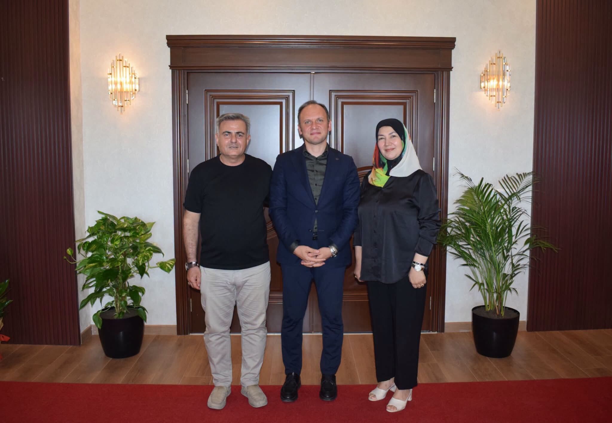 Mehmet Yıldız'dan Kaymakam Akpınar'a ziyaret