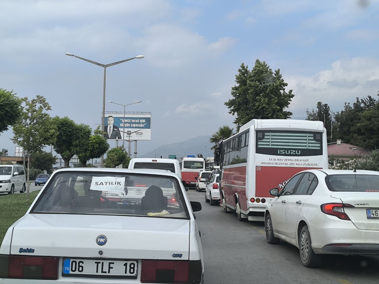 Mesai Bitti, Trafik Kilitlendi Osmaniye'de Çözüm Ne Olacak (2)