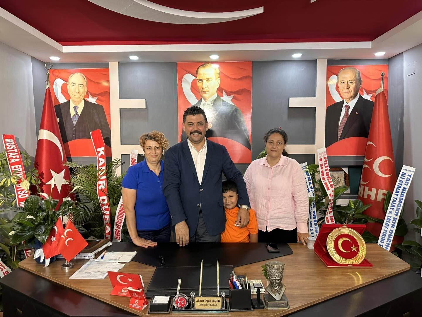 Mhp Dörtyol Başkanı Ahmet Oğuz Seçer'e Ziyaret6