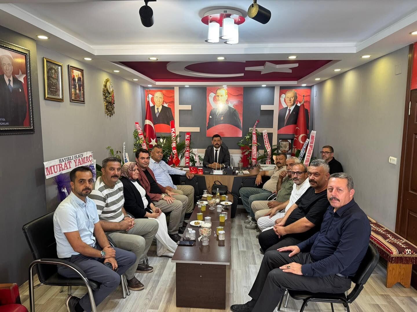MHP Dörtyol’da Eski ve Yeni Kadrolar Bir Araya Geldi
