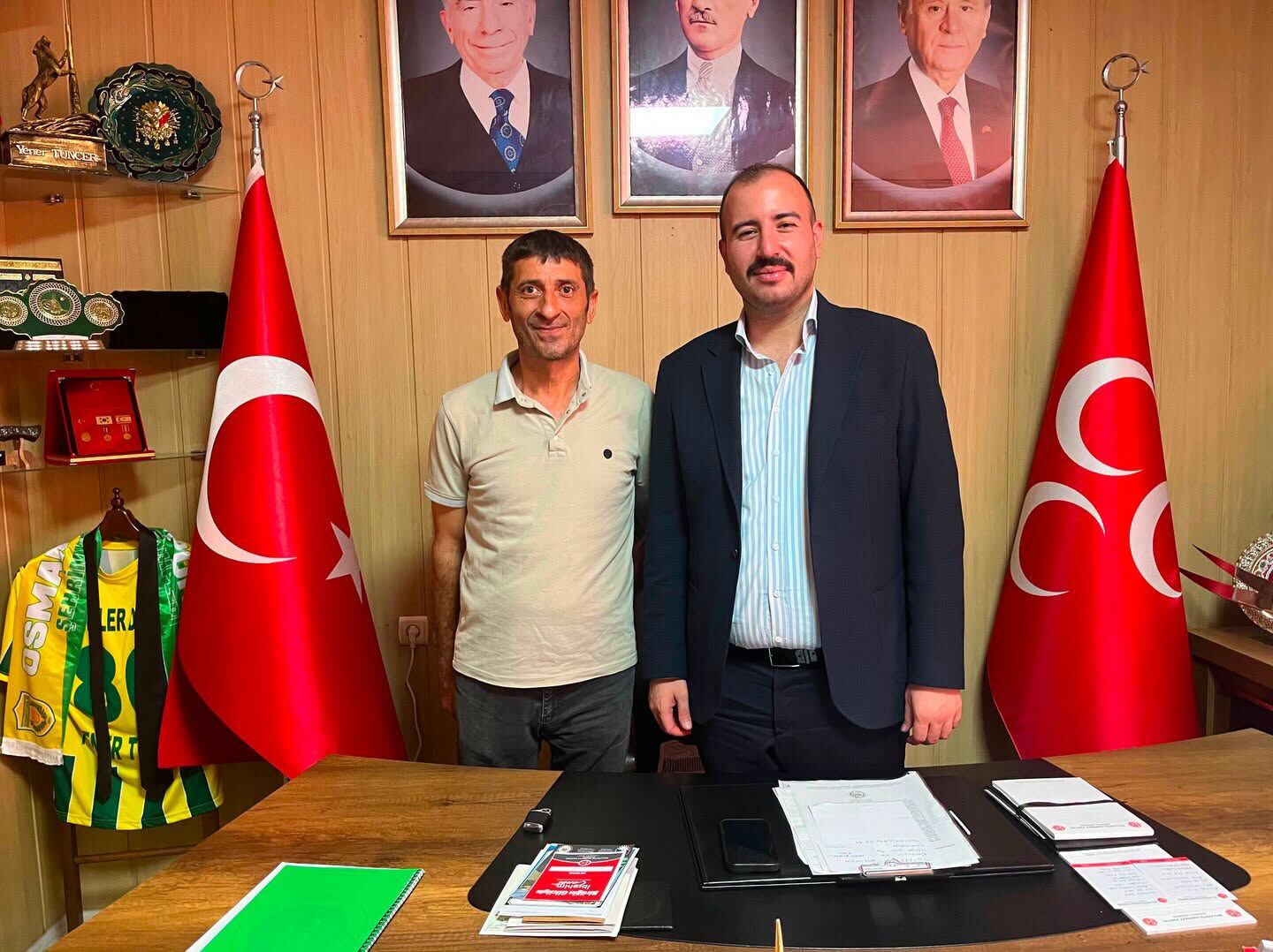 Mhp Osmaniye Merkez İlçe'ye Hayırlı Olsun Ziyareti3