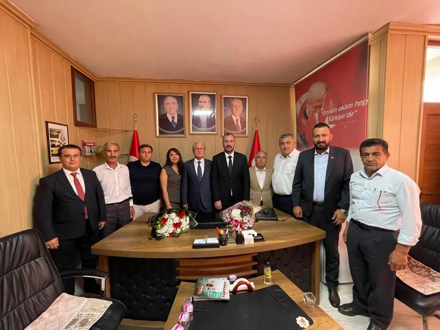 Mhp Osmaniye'de Bayrak Değişimi2 Merkez İlçe Başkanlığına Kim Geldi1