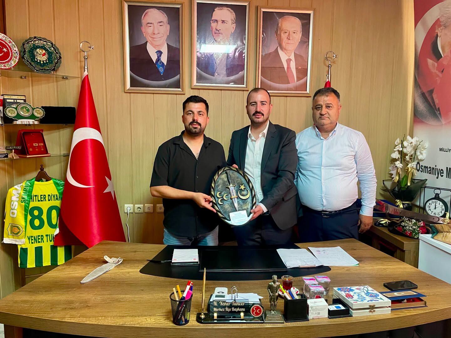 Mhp Osmaniye'ye Fakıuşağı Mahallesi'nden Ziyaret2