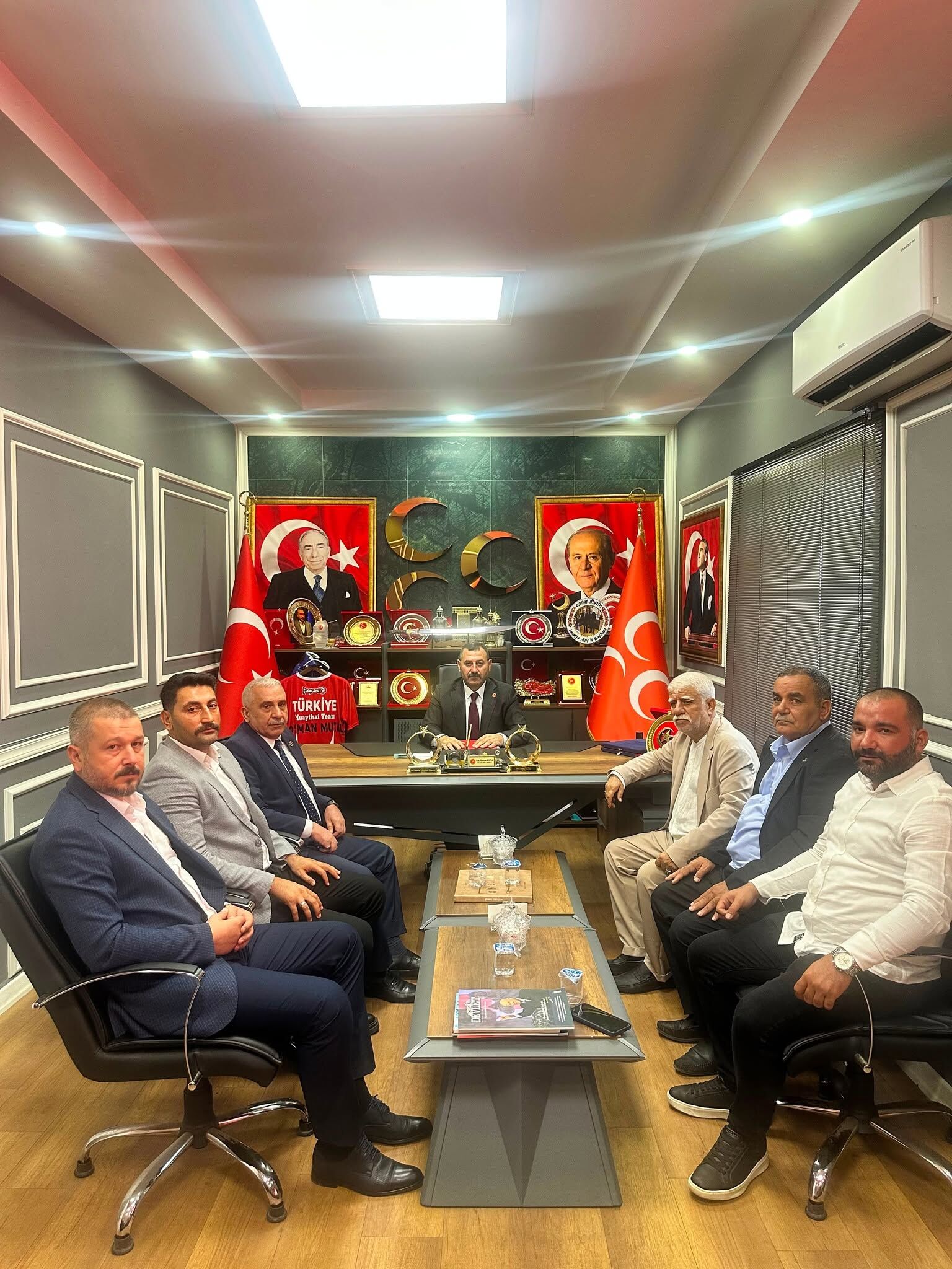 Mhp Şanlıurfa İl Başkanı Osman Mutlu’ya Ziyaret1