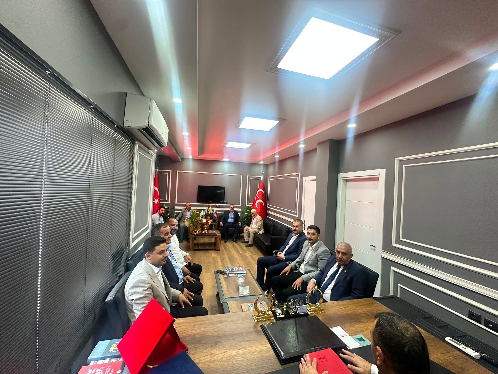 Mhp Şanlıurfa İl Başkanı Osman Mutlu’ya Ziyaret3