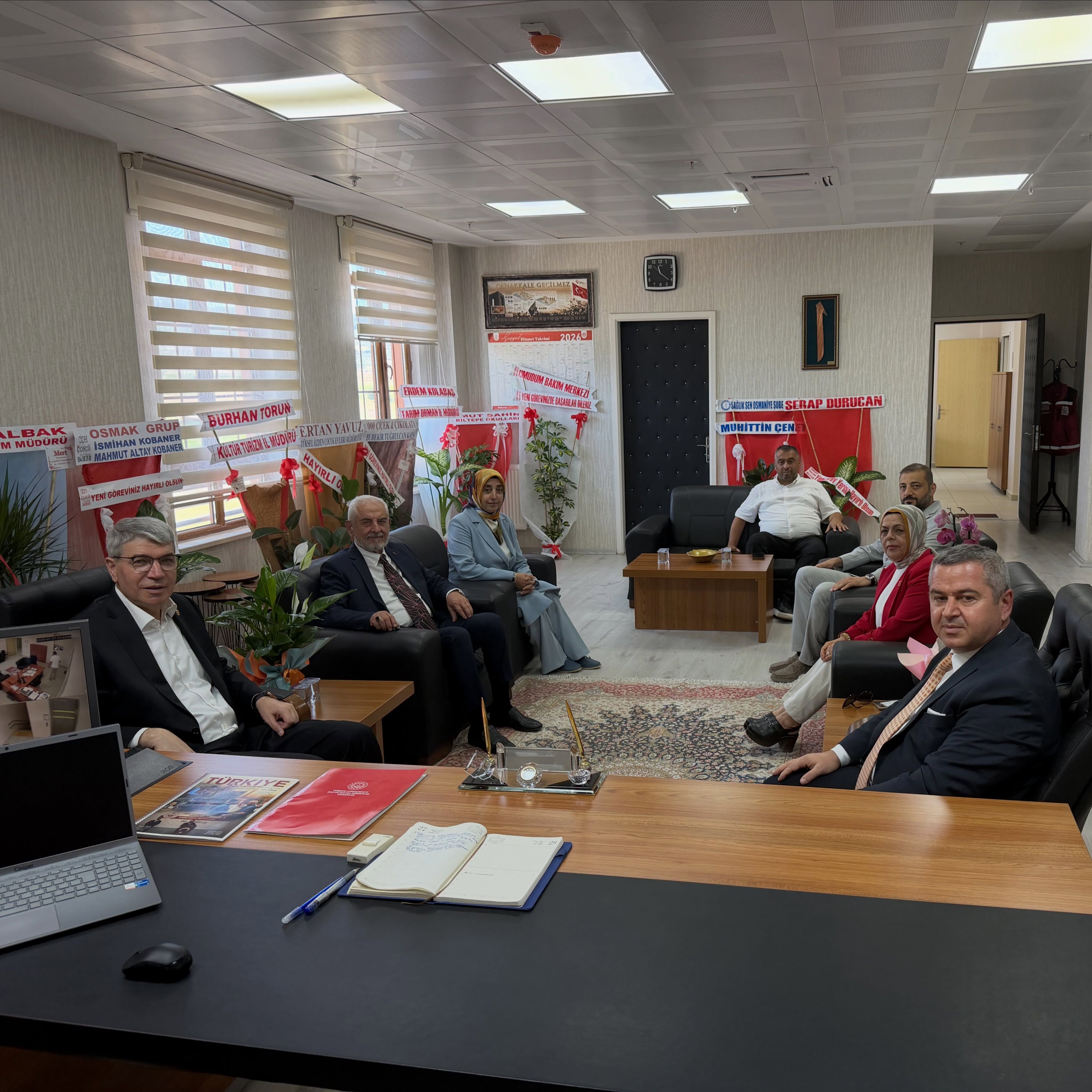 Milletvekili Seydi Gülsoy’dan Naci Yılmaz’a Ziyaret1