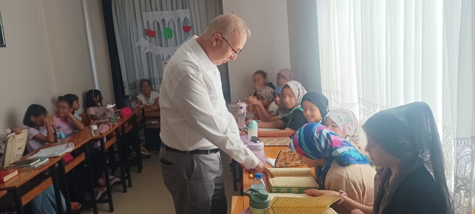 Müftü Taşcı'dan Nisa Kız Kur'an Kursuna Ziyaret2