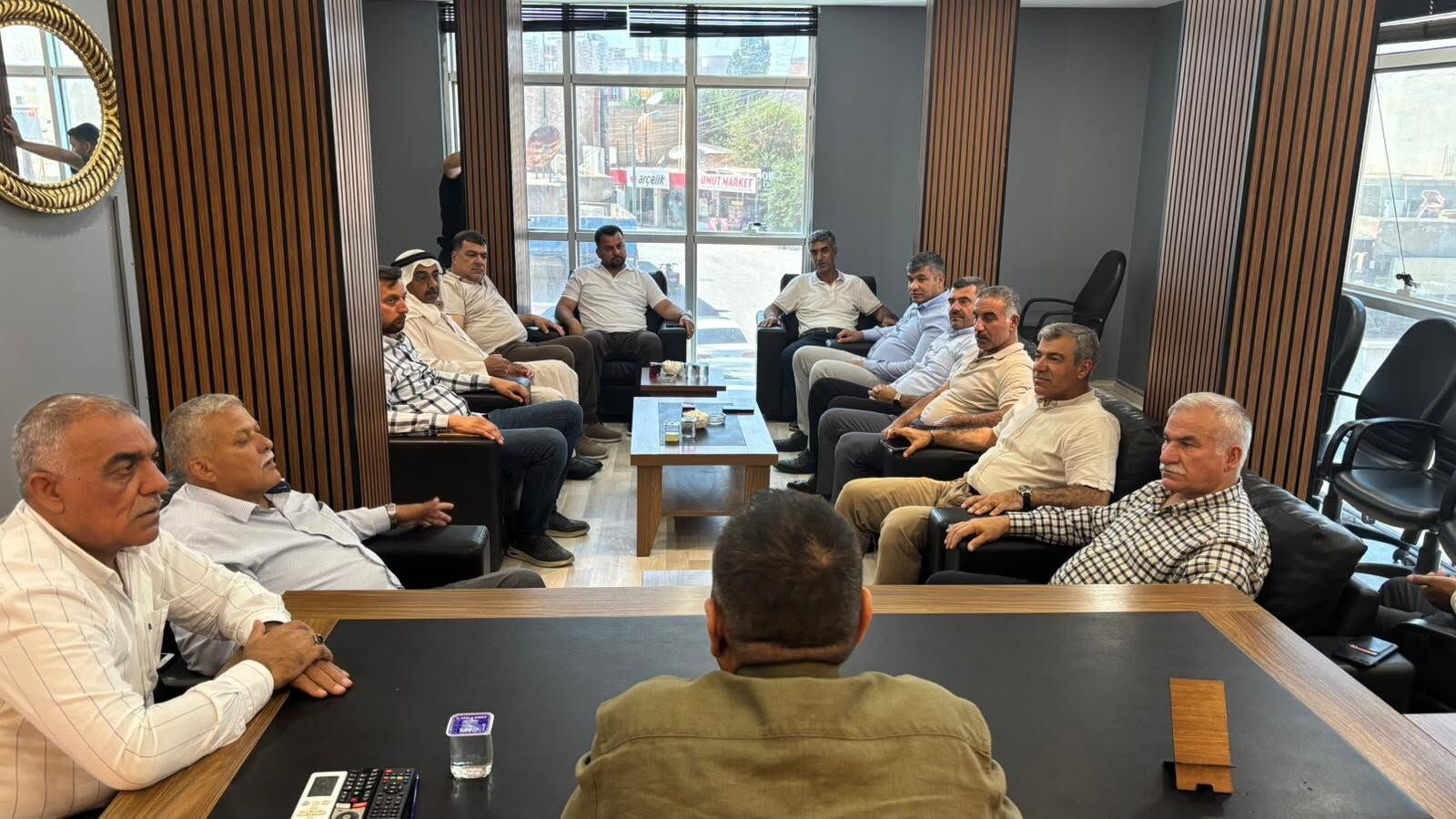 Muhtarlardan Mhp Ceylanpınar İlçe Başkanlığına Ziyaret (2)