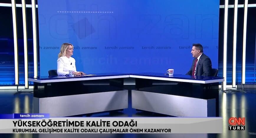 Okü Rektörü Uzun, Cnn Türk'te Üniversitenin Gücünü Anlattı (3)