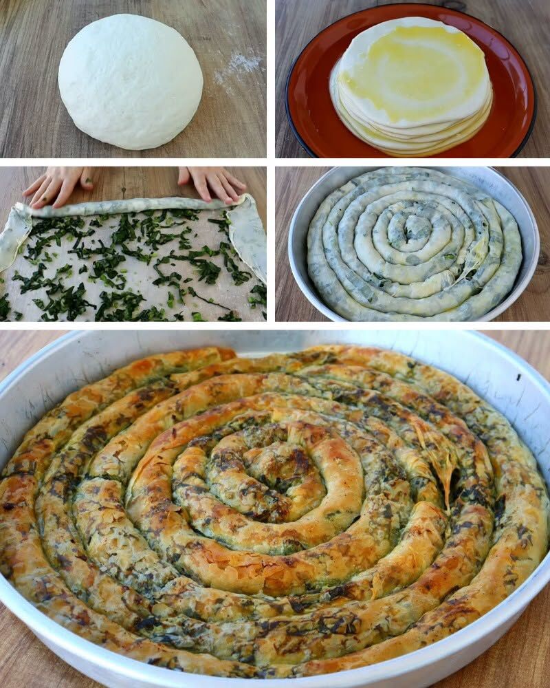 Osmaniye Usulü Çıtır Ispanaklı Börek Nasıl Yapılır