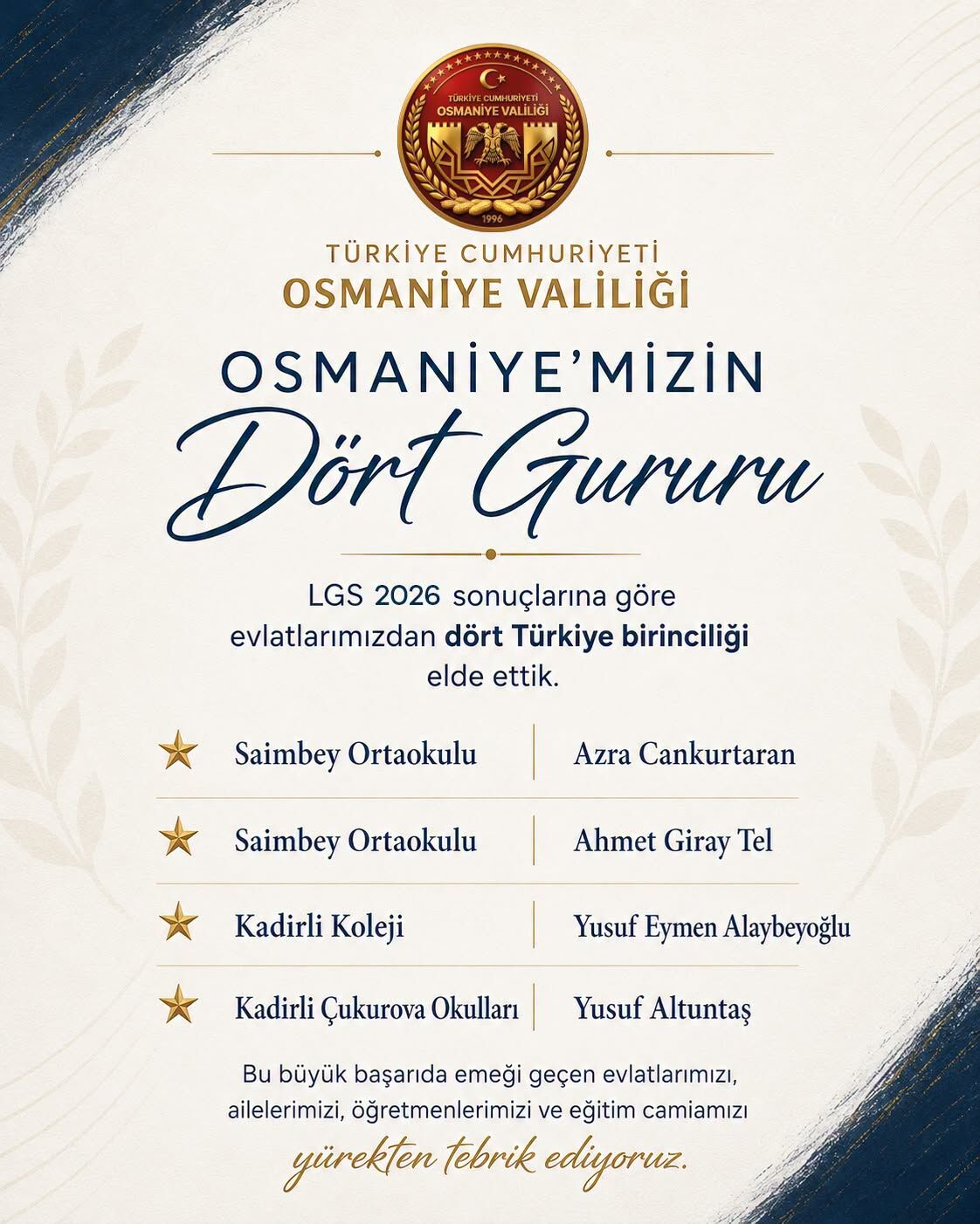 Osmaniye Valiliği Lgs