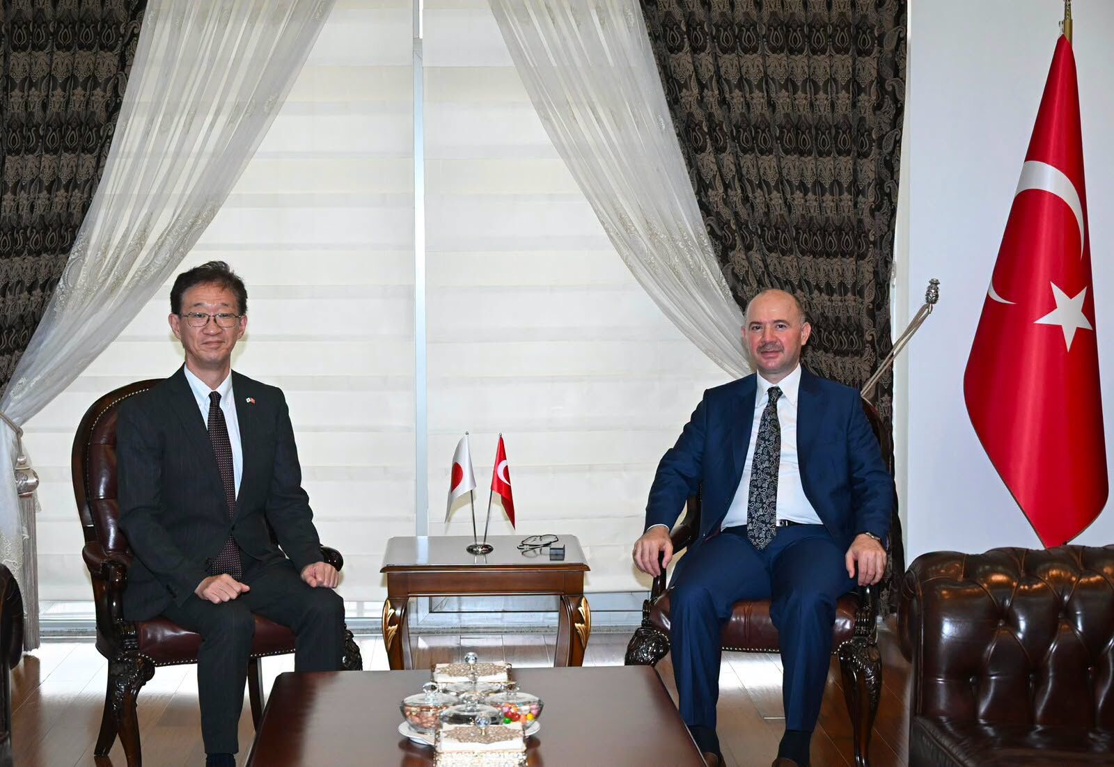 Osmaniye Valisi Serdengeçti Japon Büyükelçiyi Ağırladı (1)