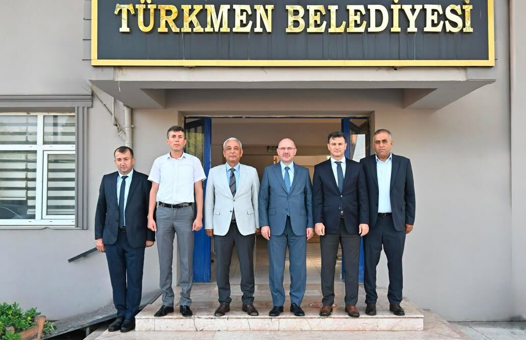 Osmaniye Valisi Serdengeçti'den Türkmen Belediyesini Ziyaret (1)