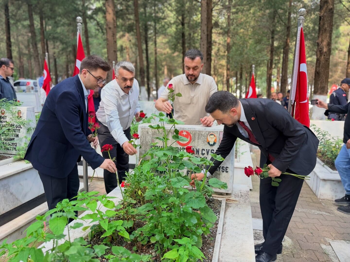 Osmaniye'de 15 Temmuz'da Şehitler Dualarla Anıldıw