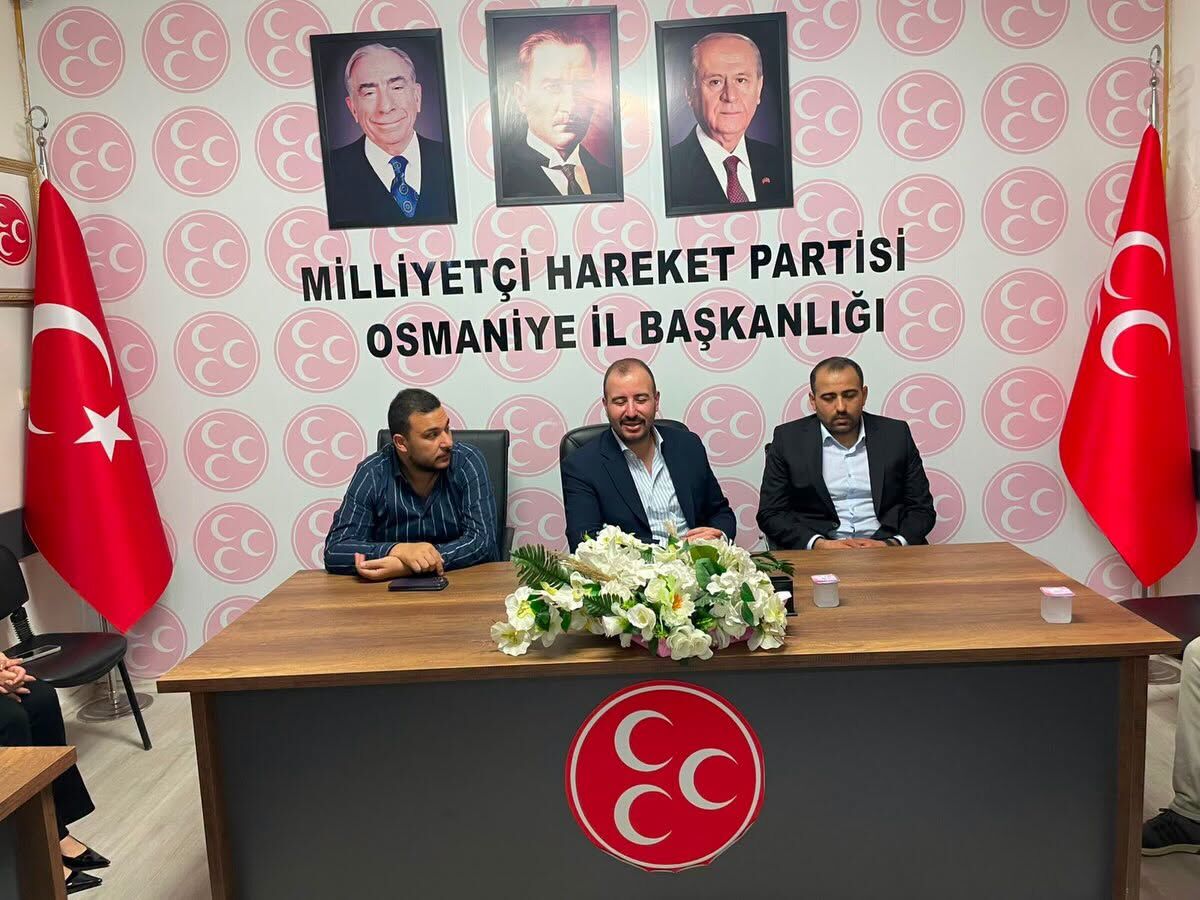 Osmaniye'de Çetinkaya Ve Deveci Ailelerinden Mhp'ye Ziyaret2
