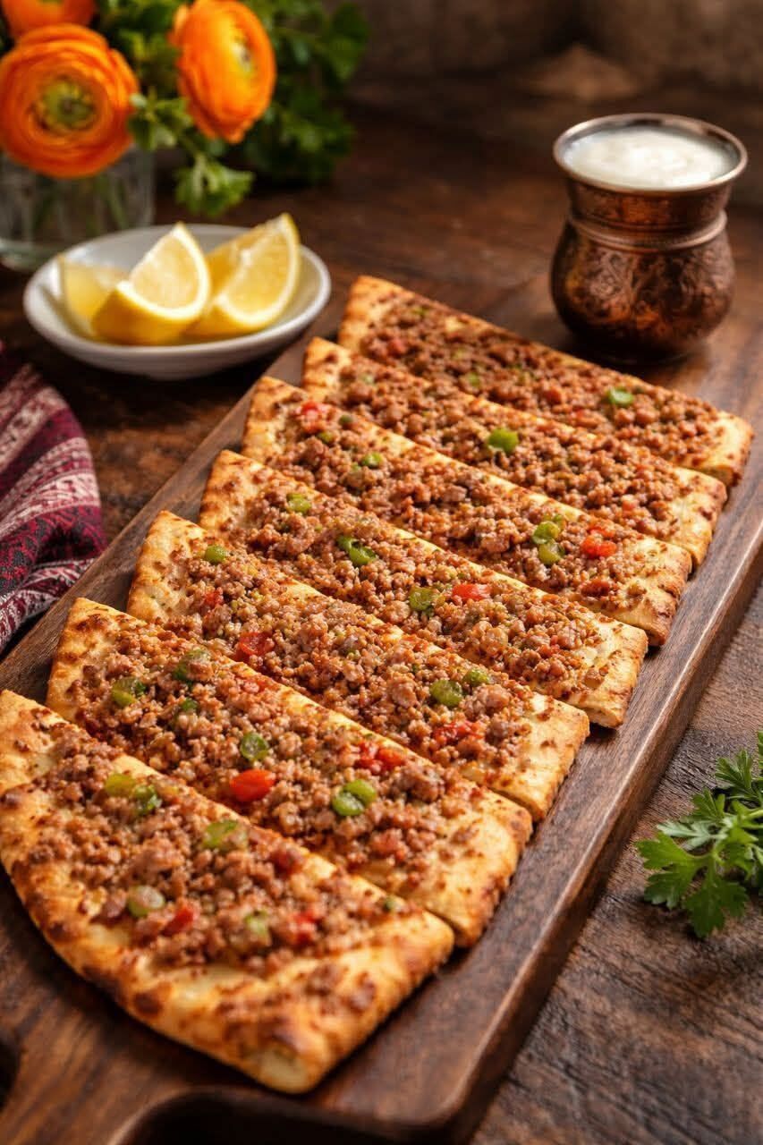 Osmaniye’de Etli Ekmek Tarifi Sofraların Gözdesi Oldu