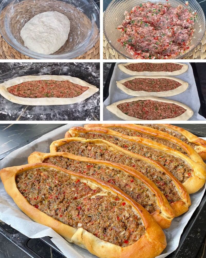 Osmaniye’de Ev Yapımı Çıtır Kıymalı Pide Lezzeti Büyülüyor