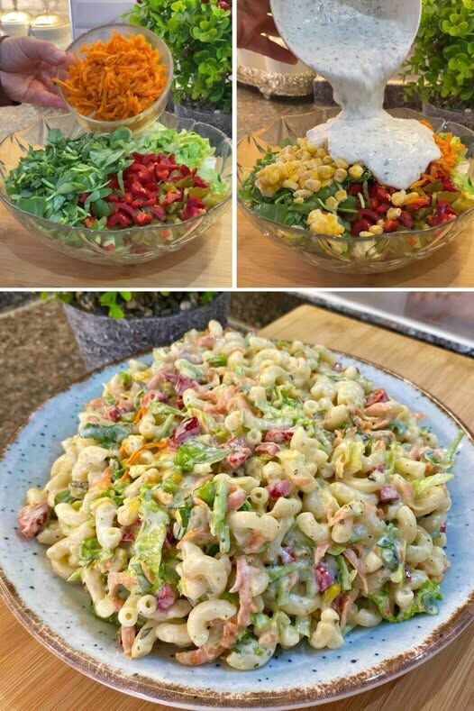 Osmaniye’de Makarna Salatası Yaz Sofralarını Süsliyor