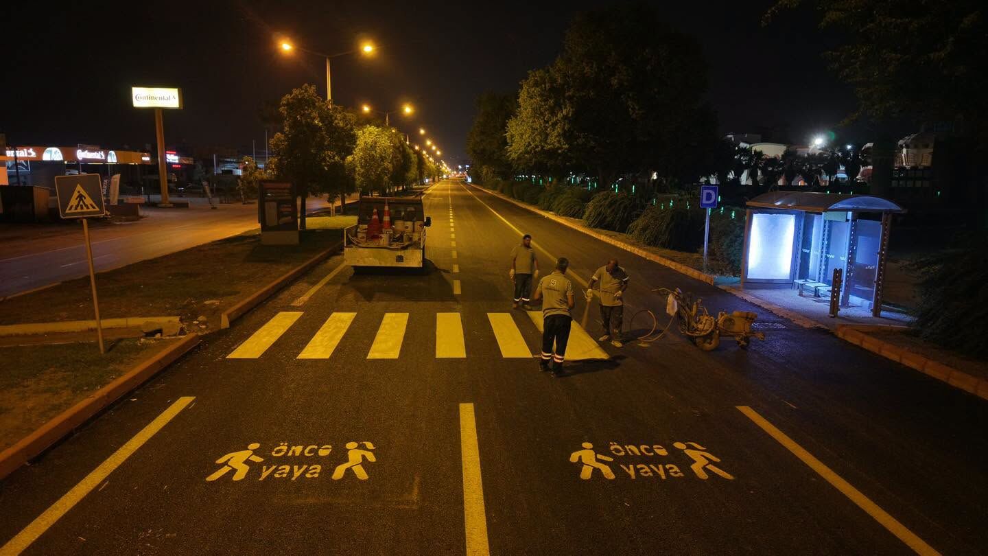 Osmaniye'de Musa Şahin Bulvarı Yenileniyor