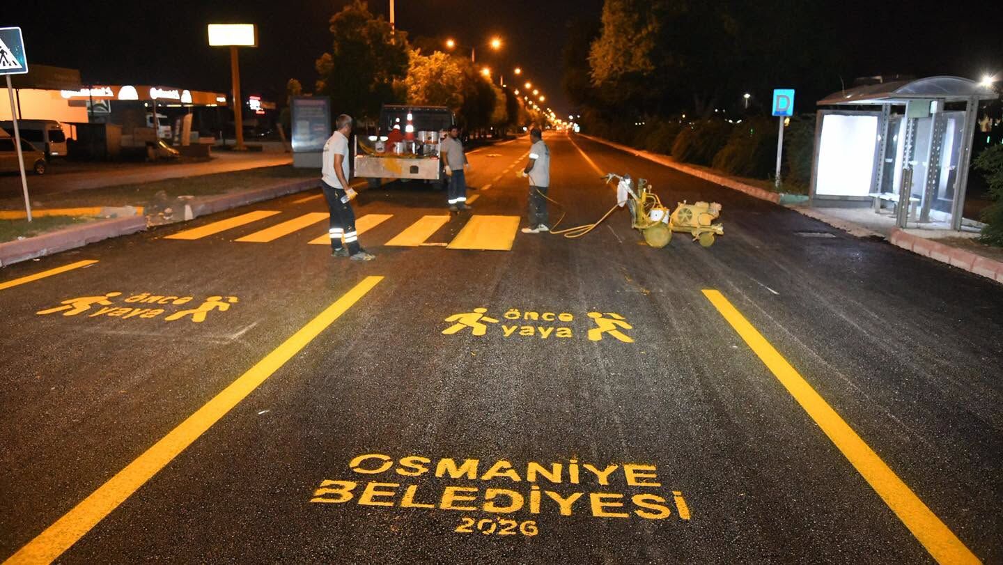 Osmaniye'de Musa Şahin Bulvarı Yenileniyor2