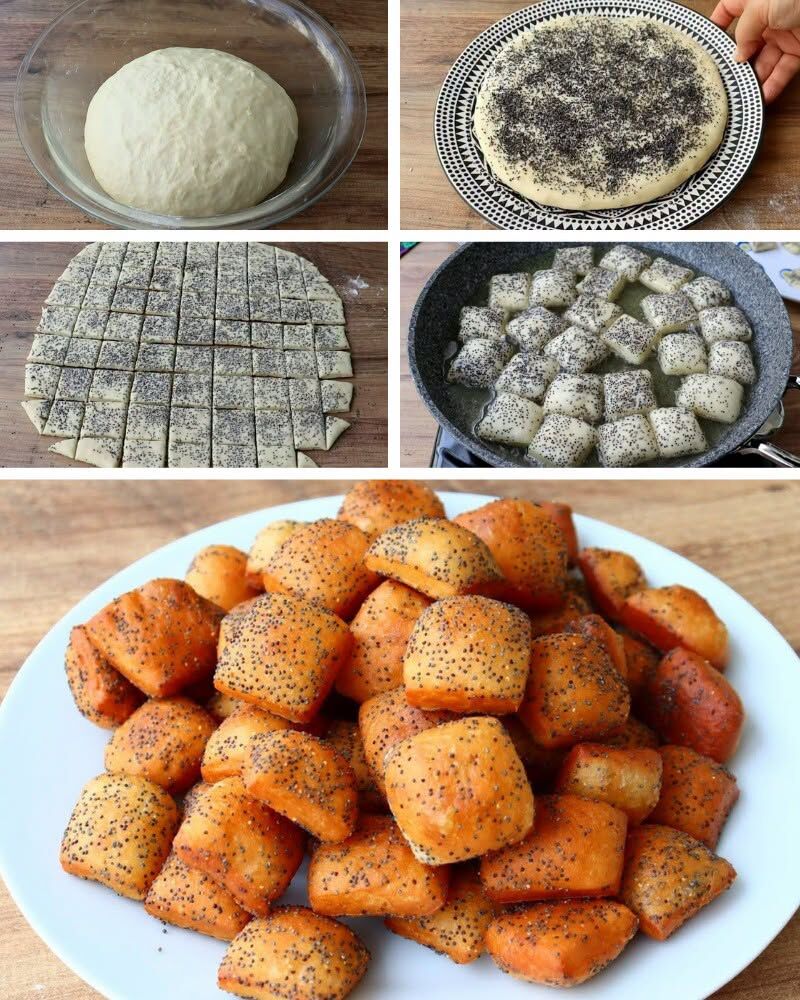 Osmaniye’de Yağ Çekmeyen Haşhaşlı Pişi Tarifi