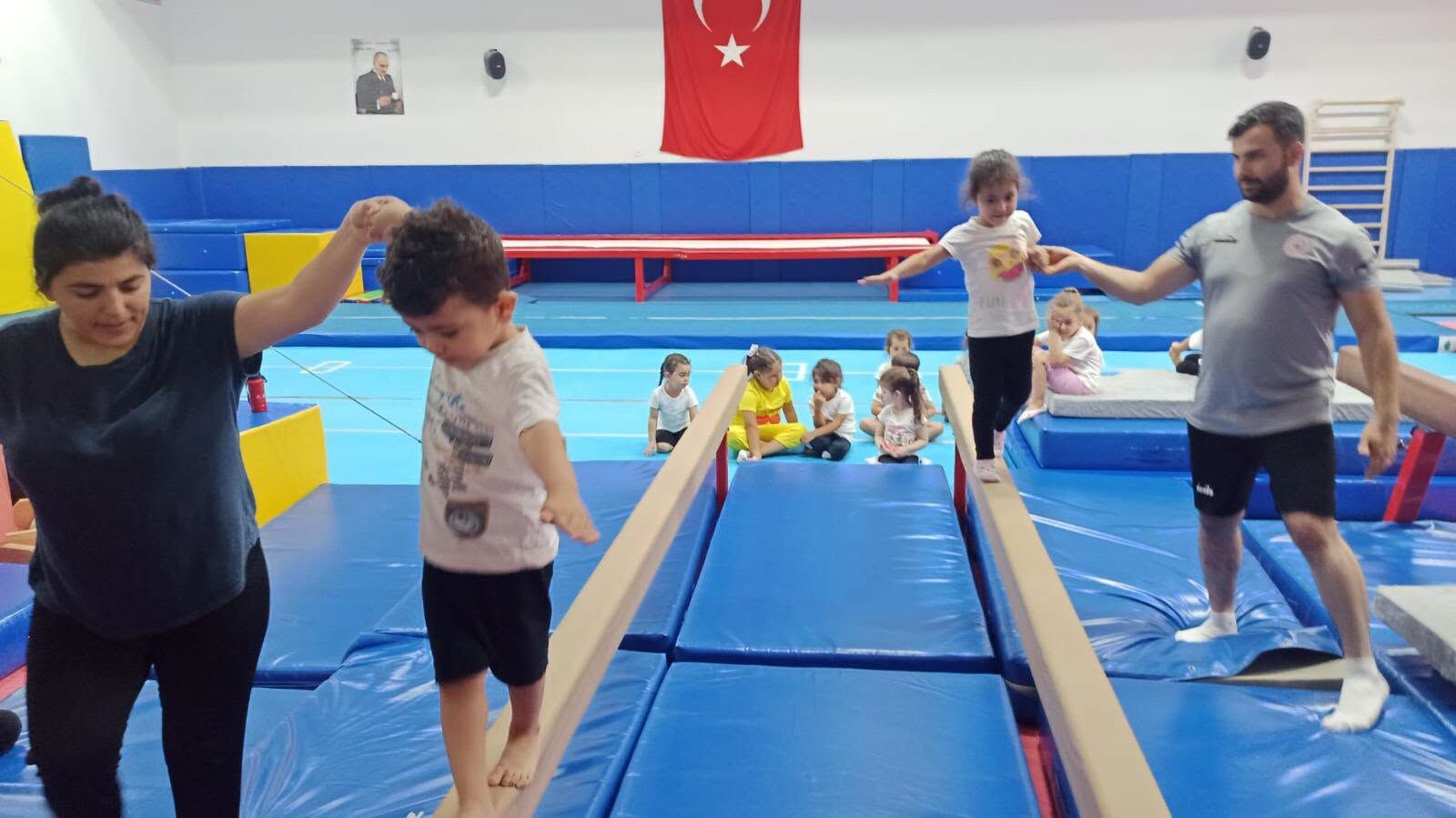 Osmaniye’de Yaz Spor Okullarında Cimnastik Heyecanı