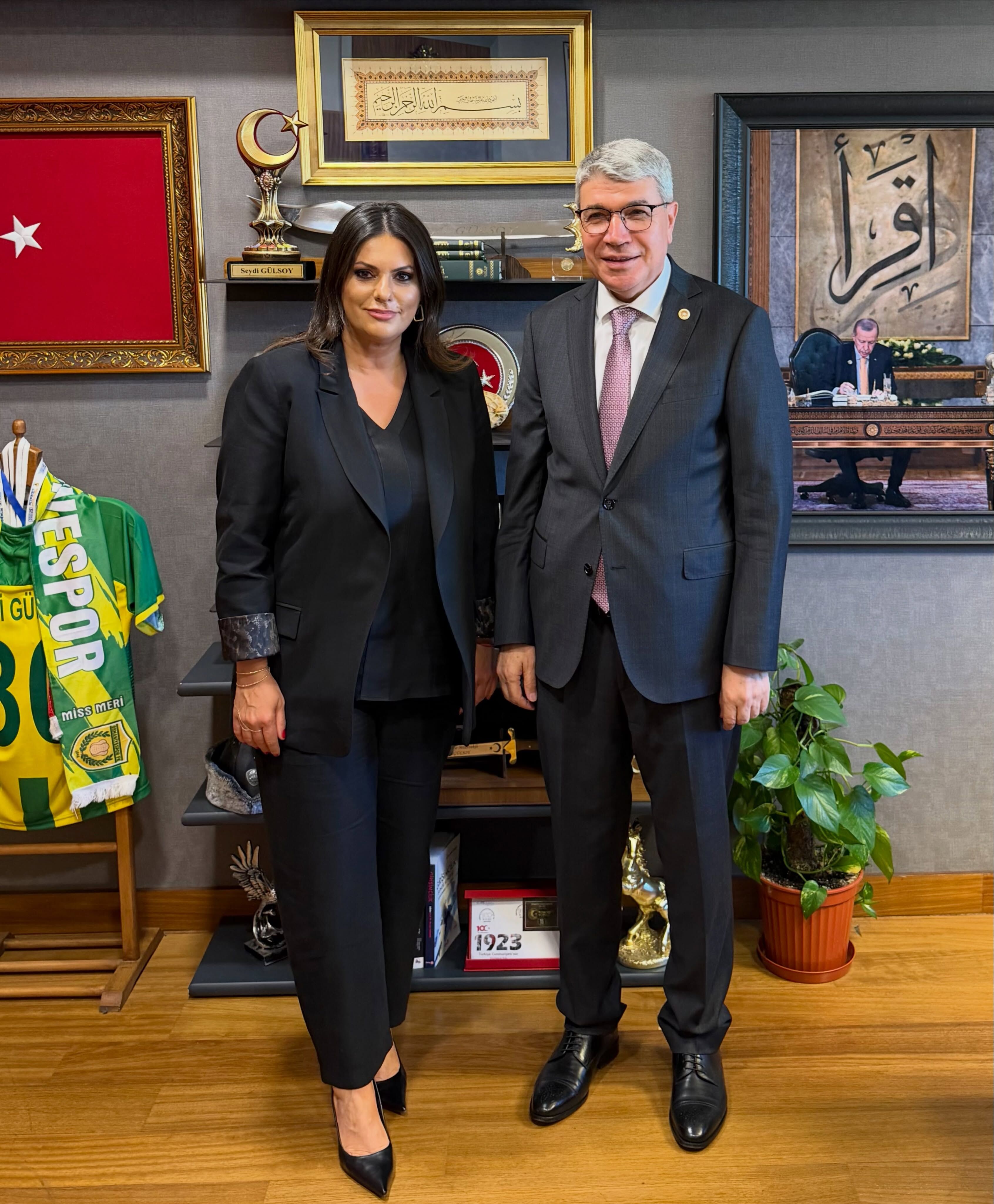 Seydi Gülsoy’a Tbmm’de Jülide Sarıeroğlu Ziyareti-1