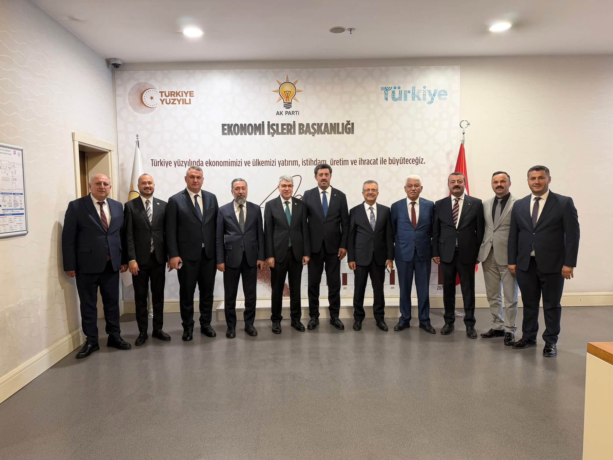 Toprakkale Heyetinden Ak Parti Genel Merkezi’ne Ziyaret2