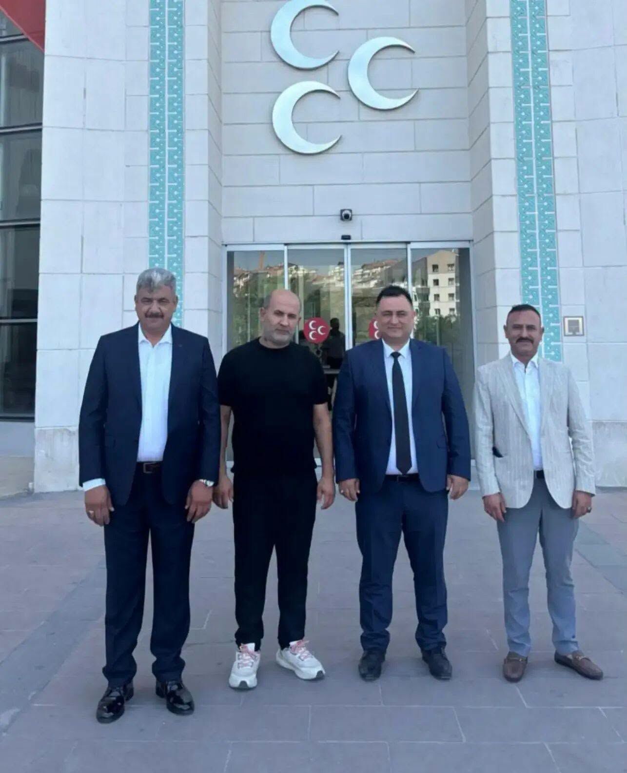 Toprakkale Mhp İlçe Başkanı Koca’dan Bahçeli’ye Ziyaret