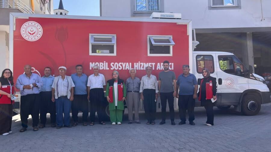 Toprakkale'de Mobil Sosyal Hizmet Desteği2
